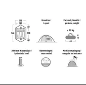High Peak Woodpecker 3 Kişilik Çadır - 5