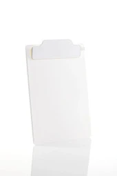 Ops Sekteterlik Cetvelli ve Kalem Tutacaklı Beyaz Plastik Sekreterlik - 1