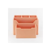 Ops Masa Üstü Organizer Kalemlik Pastel Turuncu Masaüstü Organizer thumbnail 1