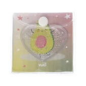 Vuki Küp Bloknot Simli Sulu 6.3 x 6.3 Cm Avokado Sulu ve Simli Küp Bloknot - 1