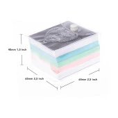 Vuki Küp Bloknot Simli Sulu 6.3 x 6.3 Cm Siyah Sulu ve Simli Küp Bloknot thumbnail 2