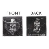 Vuki Küp Bloknot Simli Sulu 6.3 x 6.3 Cm Siyah Sulu ve Simli Küp Bloknot thumbnail 4