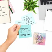 Vuki Küp Bloknot Simli Sulu 6.3 x 6.3 Cm Unicorn Sulu ve Simli Küp Bloknot - 5