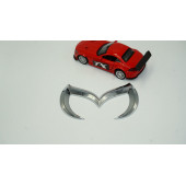 Mazda Batman 2 3 5 6 CX Miata Krom Metal 3M 3D Bagaj Logo thumbnail 3