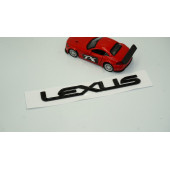 Lexus Bagaj Siyah Abs 3M 3D Yazı Logo Orjinal Ürün thumbnail 2