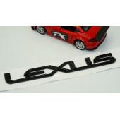 Lexus Bagaj Siyah Abs 3M 3D Yazı Logo Orjinal Ürün thumbnail 3
