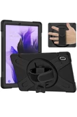 Gpack Samsung Galaxy Tab S7 Fe T733 Kılıf Defender Tablet Tank Koruma Standlı df33 Nano Kalem - 2
