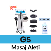 İTHAL G5 Masaj Yeni Model Bölgesel Zayıflama Ve Selülit Cihazı 1950 Devir + 1 Adet G5 Jeli - 1