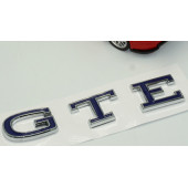 Volkswagen Golf 8 MK8 GTE Bagaj 3M 3D Mavi Gümüş Yazı Orjinal Ürün - 3