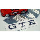 Volkswagen Golf 8 MK8 GTE Bagaj 3M 3D Mavi Gümüş Yazı Orjinal Ürün - 6
