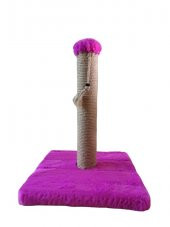 OKYA PETSHOP Kedi tırmalama  Tahtası-42 cm  FUŞYA - 1