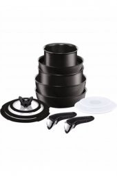 TEFAL Ingenio Titanyum 6X Excellence Büyük Tava ve Tencere Seti 12 Parça - 1