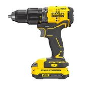 Stanley 18V 1,5Ah Kömürsüz Darbeli Matkap - SBD715C2K-TR - 1