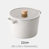 Geçersiz Neoflam Fika Cam Kapaklı Alüminyum Döküm Derintencere 22 Cm D-neof222d - 2