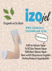 Organik İpek Sıva - Dekoratif Yalıtım Sıvası - Ses & Isı & Nem Yalıtımı  - İZO-054  - 4 m2 - 2