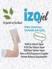 Organik İpek Sıva - Dekoratif Yalıtım Sıvası - Ses & Isı & Nem Yalıtımı  - İZO-047  - 4 m2 - 3