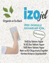 Organik İpek Sıva - Dekoratif Yalıtım Sıvası - Ses & Isı & Nem Yalıtımı  - İZO-046  - 4 m2 - 3