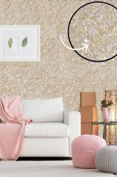 Organik İpek Dekoratif Yalıtım Sıvası- PARLAK GOLD - İZO-026 - 4 m2 - Ses & Isı & Nem Yalıtımı thumbnail 1