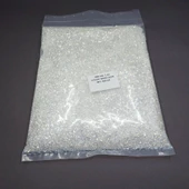 SİM SEDEFLİ BEYAZ RENK LAZER İRİ TANELİ  GLİTTER JANJANLI TOZ SİM 500 GR - 2