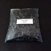 SÜSLEME PULU ORTASI DELİK GLİTTER TAKI VE TEKSTİL DİKİLEBİLİR SÜSLEME PULU 3 MM SİYAH 100 GR - 1