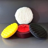 PASTA CİLA EPOKSİ REÇİNE TEKNE OTOMOTİV  MIRKA PARLATMA POLİSAJ SETİ KEÇE VE PARLATMA PEDLERİ - 1