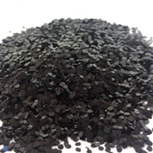 GLİTTER ALTIGEN EPOKSİ SÜSLEME PULU NAİL ART MAKYAJ SİM SİYAH 100 GR - 2