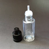 PLASTİK LİKİT ŞİŞE  ŞEFFAF KİLİT KAPAKLI DAMLALIKLI 20 ML ÇOK AMAÇLI KULLANIM (20 ADET) - 2