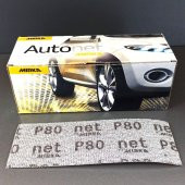 MIRKA ZIMPARA EPOKSİ OTOMOTİV TEKNE AUTONET TEL ELEK ZIMPARA 80 KUM CIRTLI 70 X 198 MM  50 ADET thumbnail 1