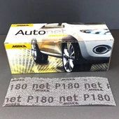 MIRKA ZIMPARA EPOKSİ OTOMOTİV TEKNE AUTONET TEL ELEK ZIMPARA 180 KUM CIRTLI 70 X 198 MM  50 ADET thumbnail 1
