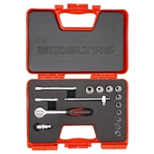 İzeltaş 15Li Karbüratör Lokma Anahtar Takımı 1/4" - 1107006015 - 1