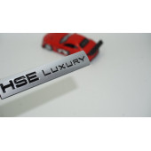 Land Rover Discovery HSE Luxury Bagaj 3M 3D Krom Metal Logo Amblem - 1