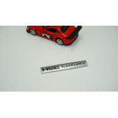 Land Rover Discovery HSE Luxury Bagaj 3M 3D Krom Metal Logo Amblem - 3