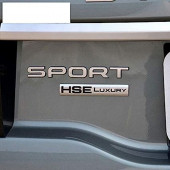 Land Rover Discovery HSE Luxury Bagaj 3M 3D Krom Metal Logo Amblem - 2