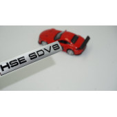 Land Rover Range Rover Sport HSE SDV8 Bagaj Gri Metal Logo Amblem - 1