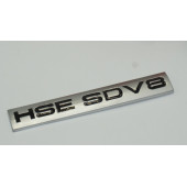 Land Rover Range Rover Sport HSE SDV8 Bagaj Gri Metal Logo Amblem - 3