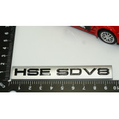 Land Rover Range Rover Sport HSE SDV8 Bagaj Gri Metal Logo Amblem - 4