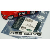 Land Rover Range Rover Sport HSE SDV8 Bagaj Gri Metal Logo Amblem - 5