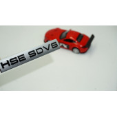 Land Rover Range Rover Sport HSE SDV6 Bagaj Gri Metal Logo Amblem - 1