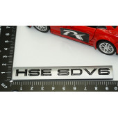 Land Rover Range Rover Sport HSE SDV6 Bagaj Gri Metal Logo Amblem - 4