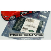 Land Rover Range Rover Sport HSE SDV6 Bagaj Gri Metal Logo Amblem - 5