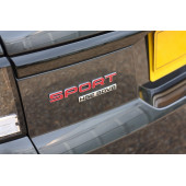 Land Rover Range Rover Sport HSE SDV6 Bagaj Gri Metal Logo Amblem - 6
