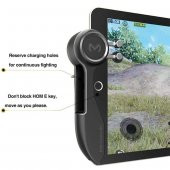 Polham Apple İpad Modelleri İçin PUBG Tetik Seti, PUBG Joystick Oyun Tuşu, Gamepad - 3