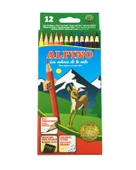 Alpino Uzun Kuru Boya Kalemi 12 Renk thumbnail 1