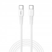 HEPU HP-423 Mild Type-C - Type-C QC3.0 20W Şarj Kablosu 30cm Beyaz - 2