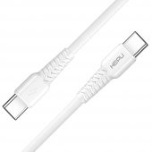 HEPU HP-423 Mild Type-C - Type-C QC3.0 20W Şarj Kablosu 30cm Beyaz - 4