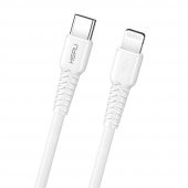 HEPU HP-422 Mild Type-C - iPh Lightning PW20W Şarj Kablosu 30cm Beyaz - 3