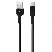 HEPU HP-414 Solid USB - Micro USB QC3.0 3.1A Şarj Kablosu 1mt Siyah - 4
