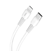 HEPU HP-422 Mild Type-C - iPh Lightning PW20W Şarj Kablosu 30cm Beyaz - 1