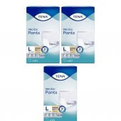 Tena Proskin Pants Normal 5,5 damla Emici Külot Büyük Boy Large 30lu 3 paket / 90 adet - 1