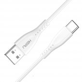 HEPU HP-418 Venus USB - Type-C QC3.0 3.1A Şarj Kablosu 1mt Beyaz - 4